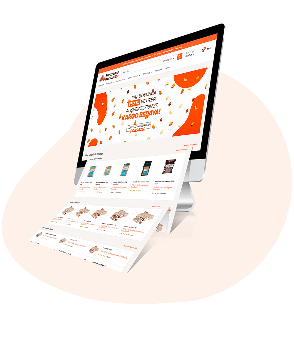 Desktop menu screen